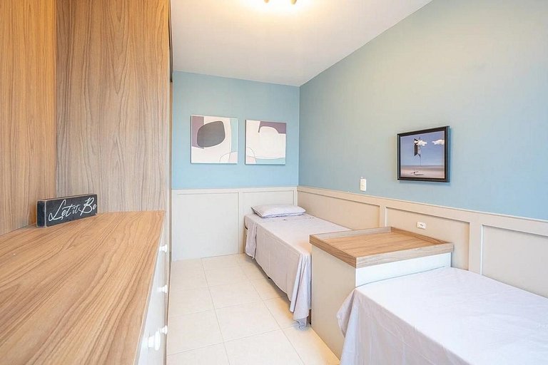 Apto NOVO 150m Praia - Diárias a partir de R$ 49,90 por pess