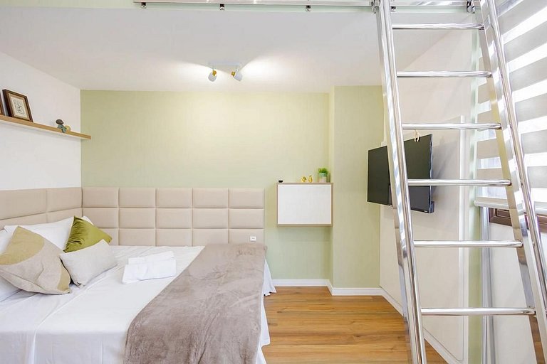 Studio Duplex Refúgio Verde -Diárias a partir de R$ 69,90 po