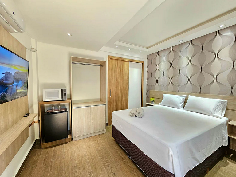 Studio 4 no coração de Foz - centro Diárias a partir R$ 49,9