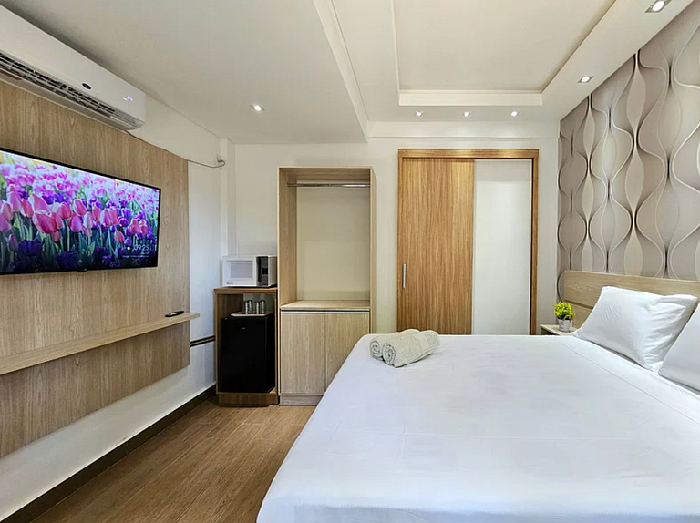 Studio 4 no coração de Foz - centro Diárias a partir R$ 49,9