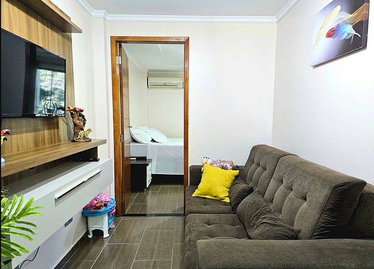 Apartamento Centro de Foz para até 8 pessoas - Diárias a par