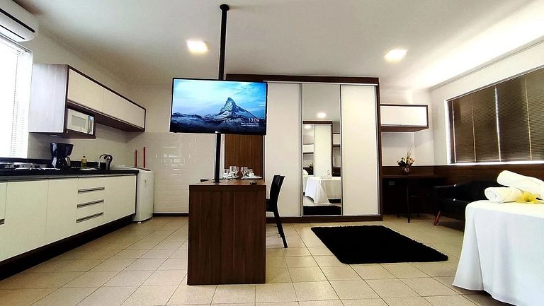 Studio TOP 44m² - Centro - Foz do Iguaçu - Diárias a partir