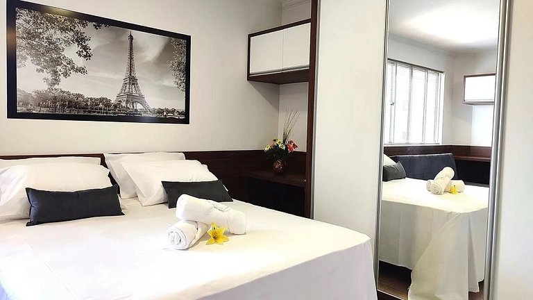 Studio TOP 44m² - Centro - Foz do Iguaçu - Diárias a partir