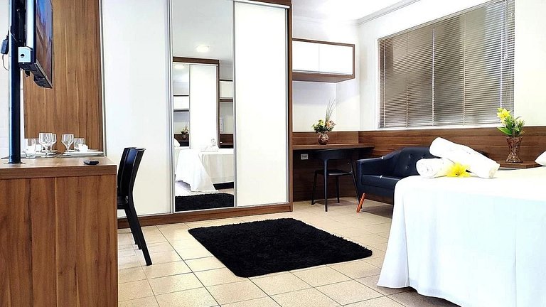 Studio TOP 44m² - Centro - Foz do Iguaçu - Diárias a partir