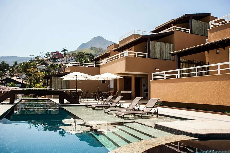 Apart Master Superior Vista Piscina - Ilha Bela - SP