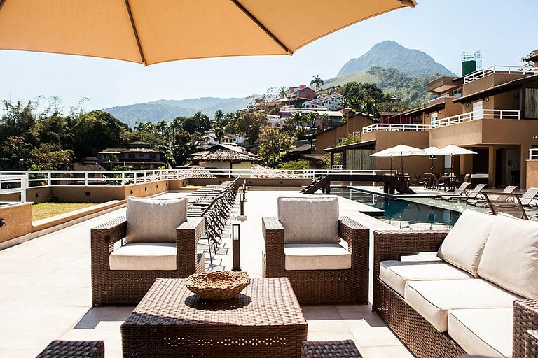Apart Master Superior Vista Piscina - Ilha Bela - SP