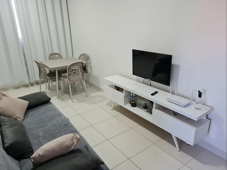 Espetácular Apartamento em Ponta de Campina - Diárias a part