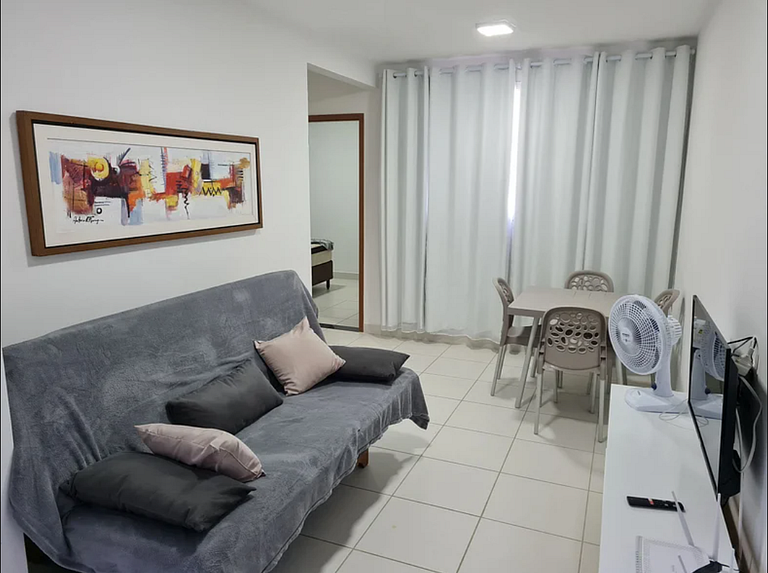 Espetácular Apartamento em Ponta de Campina - Diárias a part