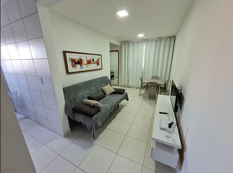 Espetácular Apartamento em Ponta de Campina - Diárias a part