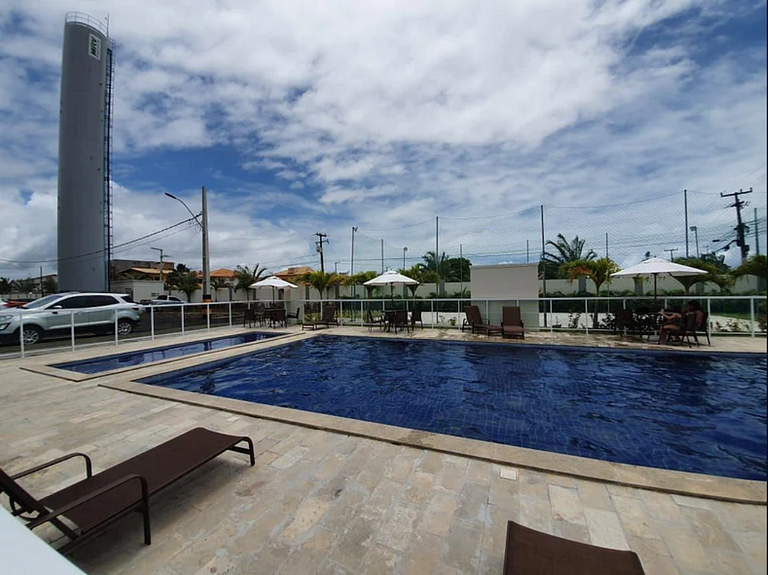 Espetácular Apartamento em Ponta de Campina - Diárias a part