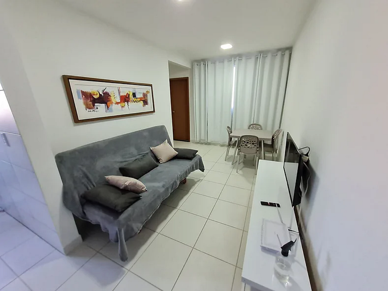 Espetácular Apartamento em Ponta de Campina - Diárias a part