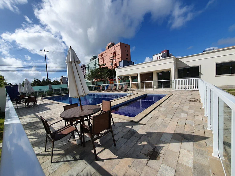 Espetácular Apartamento em Ponta de Campina - Diárias a part