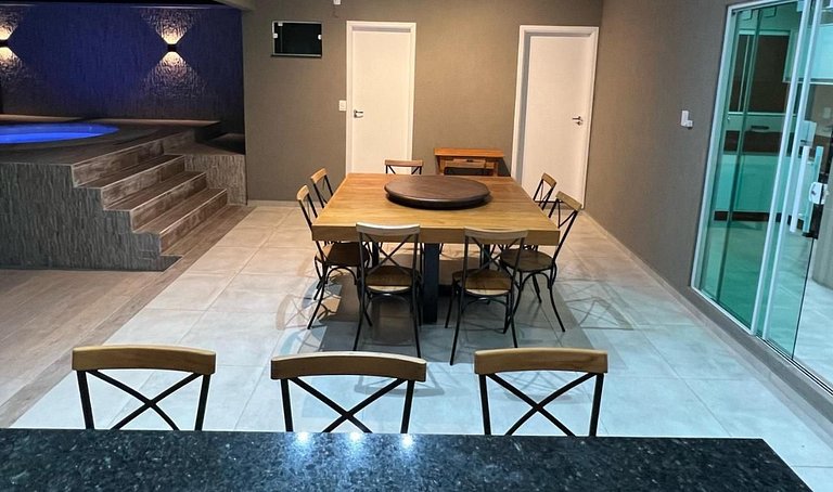 Casa Esplêndida com Jacuzzi - Bonito - MS