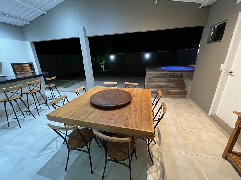 Casa Esplêndida com Jacuzzi - Bonito - MS