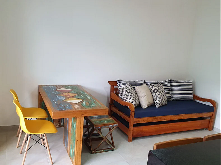 Apartamento 01 Quadra da Praia Pitangueira 5161