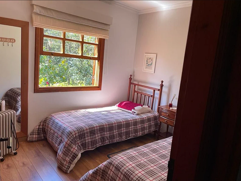 Apartamento familiar com lareira - Campos do Jordão - SP