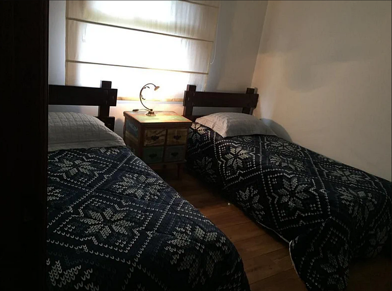 Apartamento familiar com lareira - Campos do Jordão - SP
