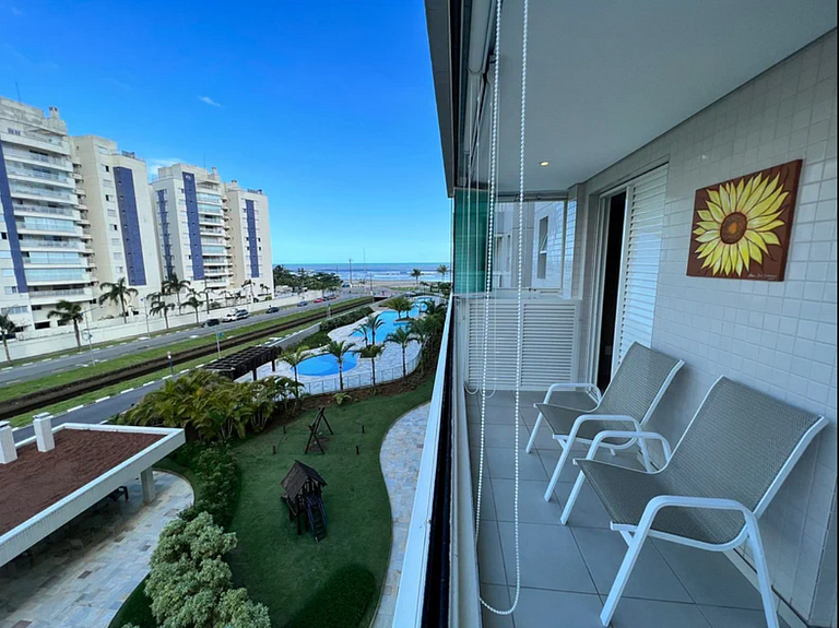 Home 4 | Ap. Resort frente Mar Piscina Aquecida