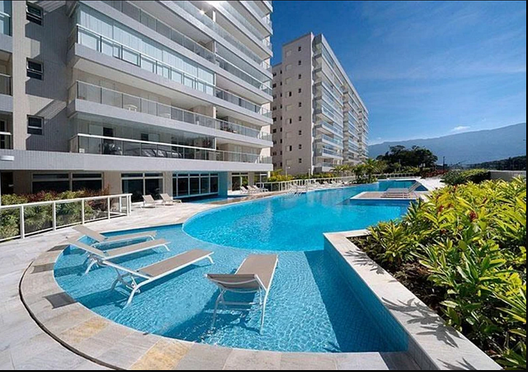 Home 4 | Ap. Resort frente Mar Piscina Aquecida