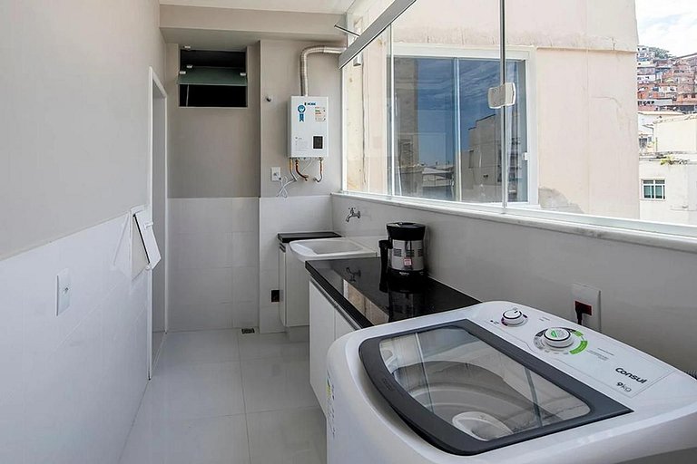 Cobertura com Terraço, BBQ e Piscina - 4 Quartos - Copacaban