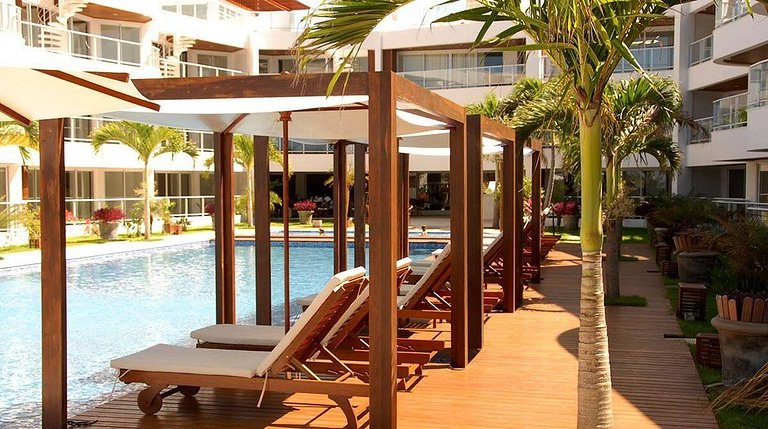 Apartamento Luxo 02 dormitórios- Praia do Cotovelo - RN