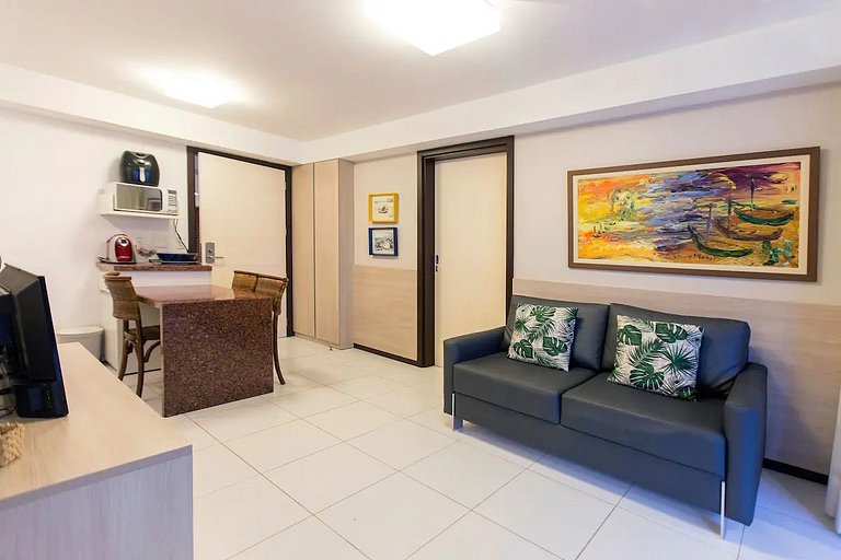 Apartamento Luxo 02 dormitórios- Praia do Cotovelo - RN