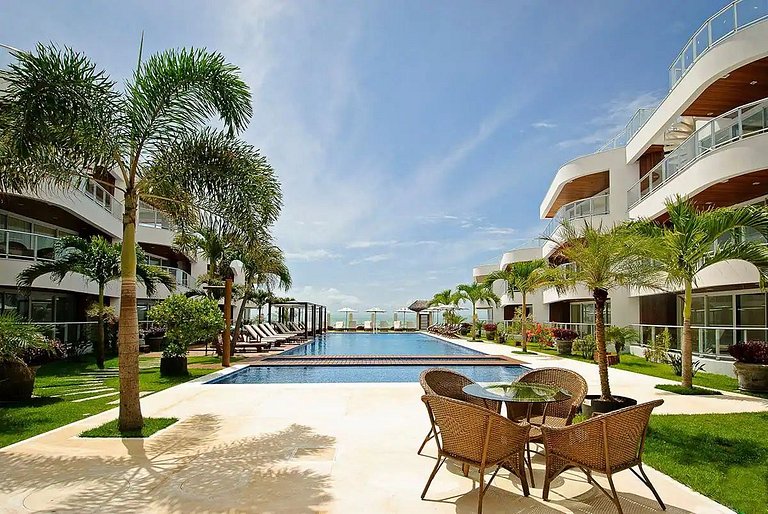 Apartamento Luxo 02 dormitórios- Praia do Cotovelo - RN