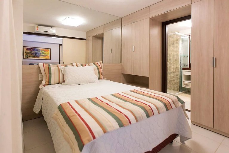 Apartamento Luxo 02 dormitórios- Praia do Cotovelo - RN