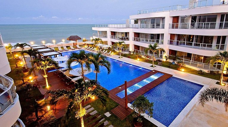 Apartamento Luxo 02 dormitórios- Praia do Cotovelo - RN
